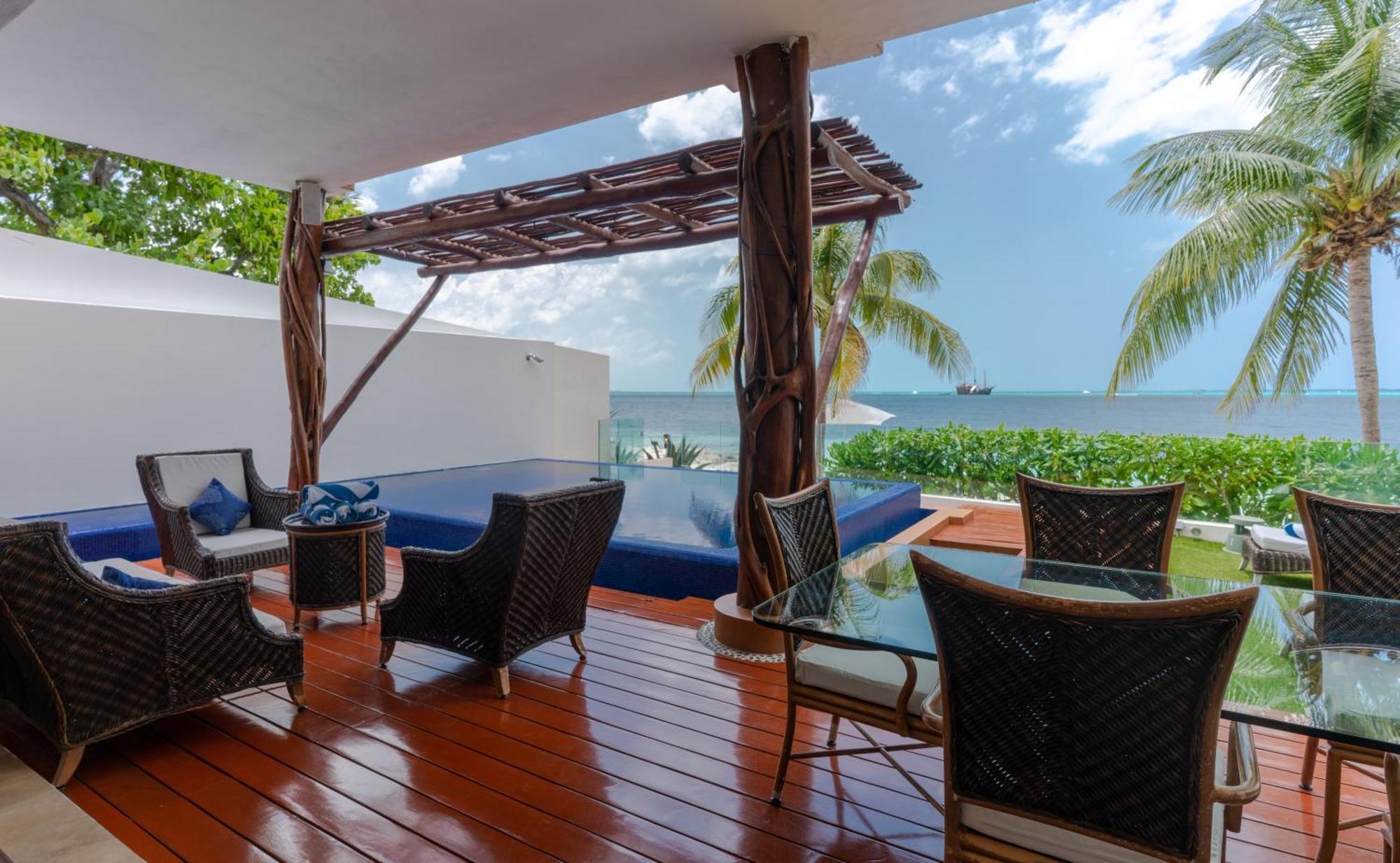 Villa 6br Beachfront Private Luxury By Solmar Cancún