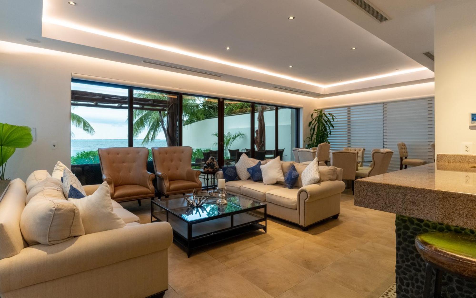 Villa 6br Beachfront Private Luxury By Solmar Cancún