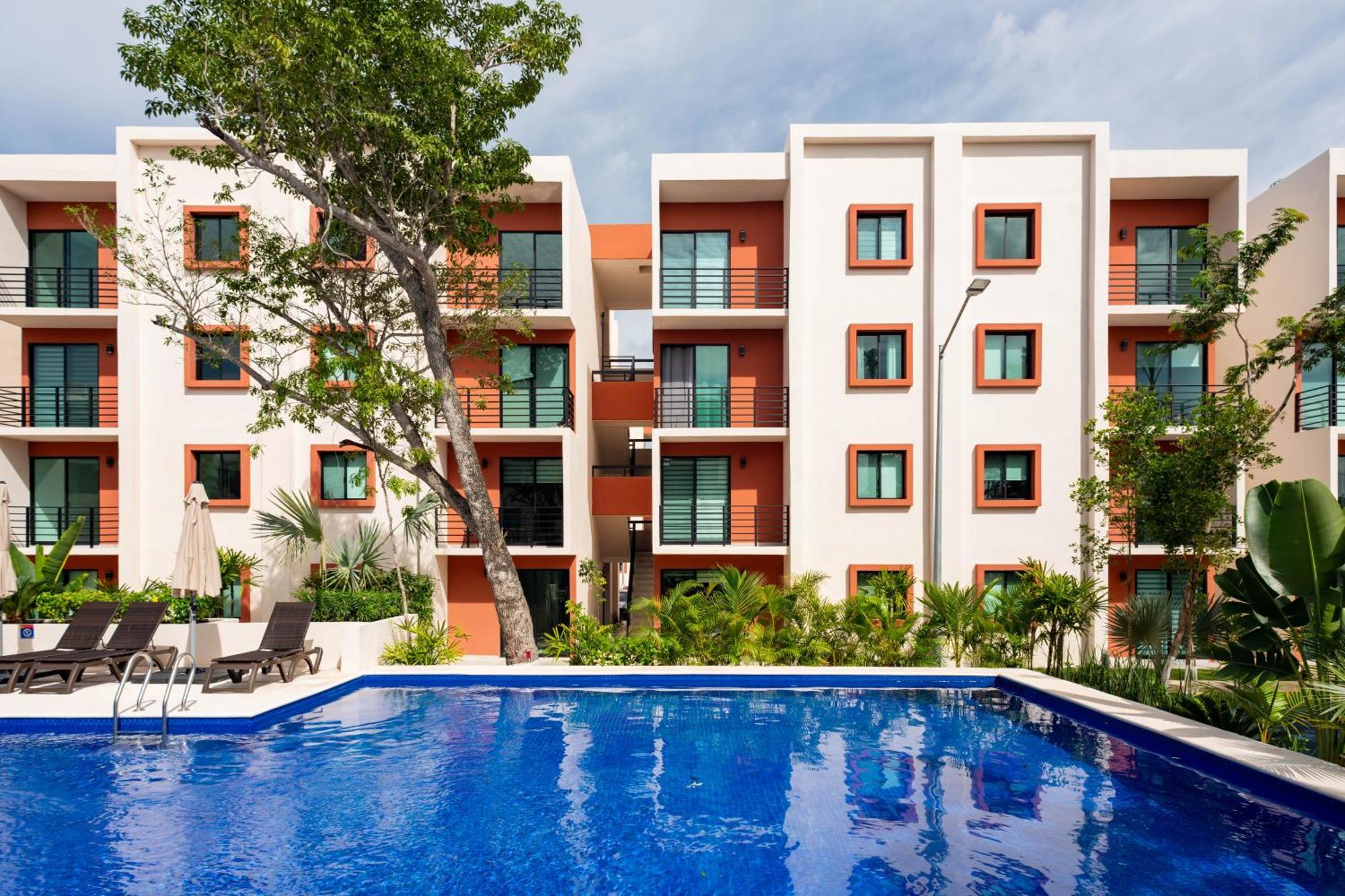 2br Moderno En Residencial Ombu Apartment *
