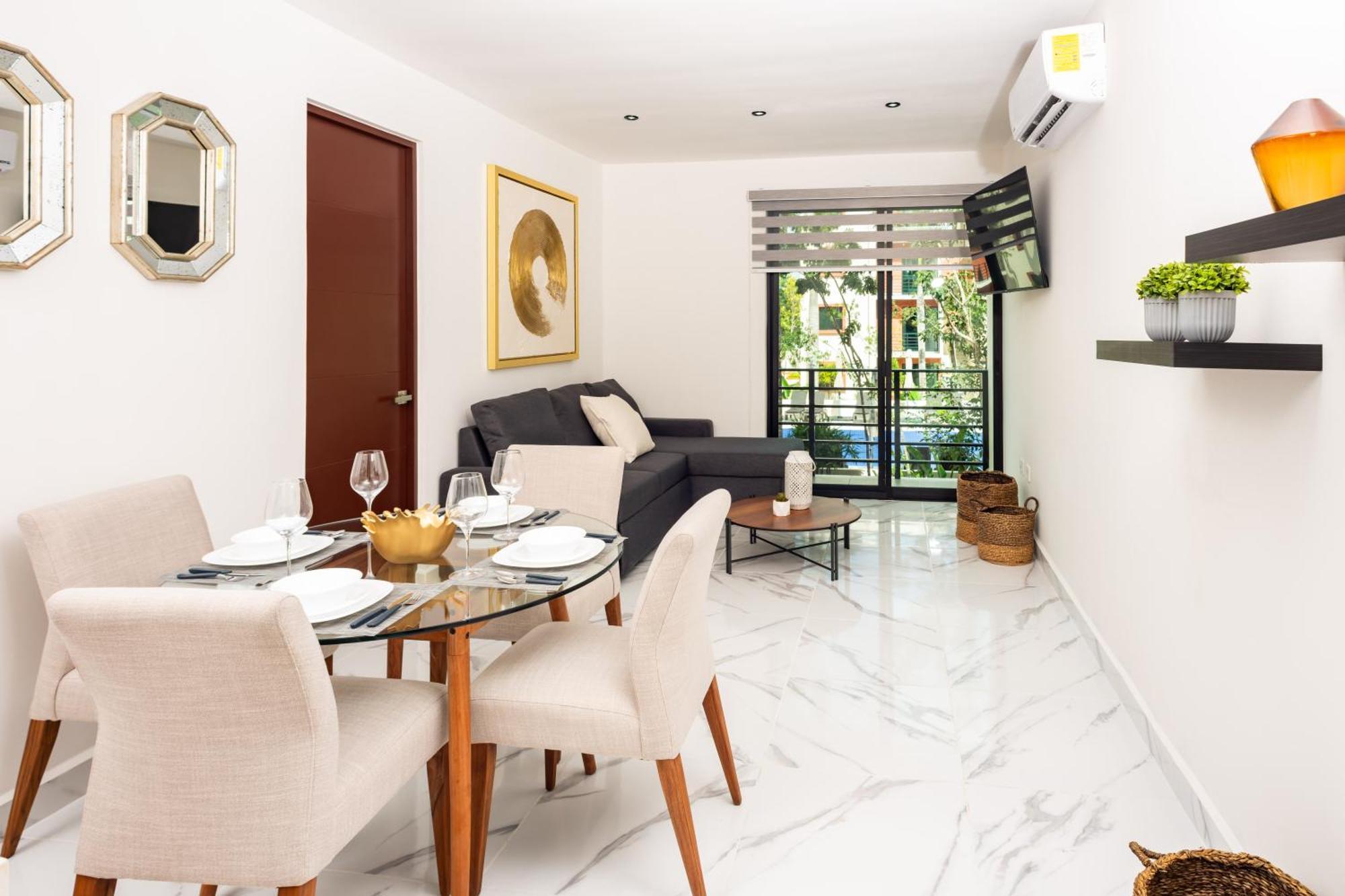 2br Moderno En Residencial Ombu Apartment