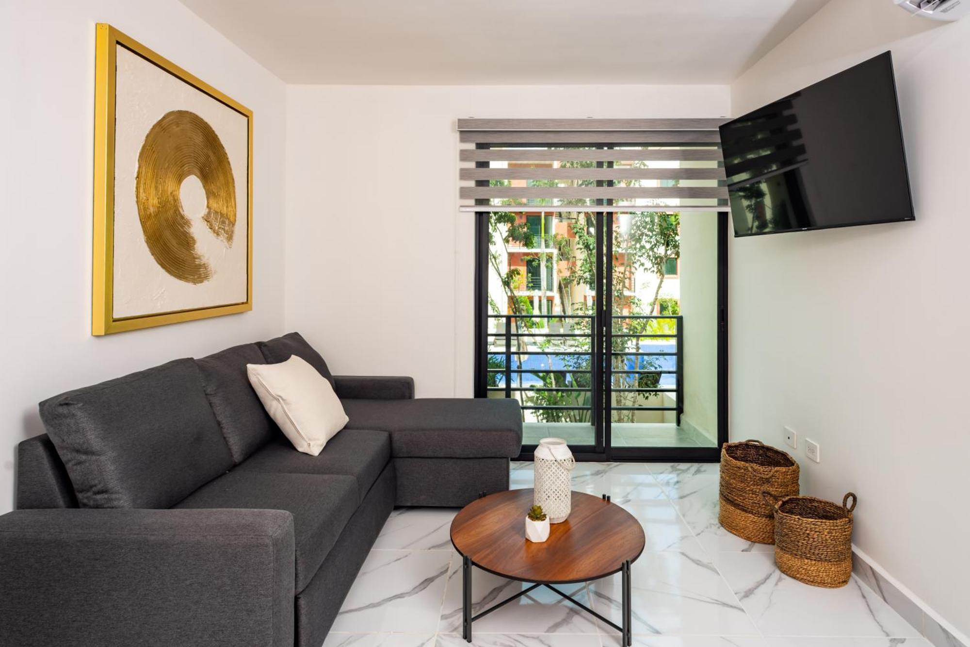 2br Moderno En Residencial Ombu Apartamento *