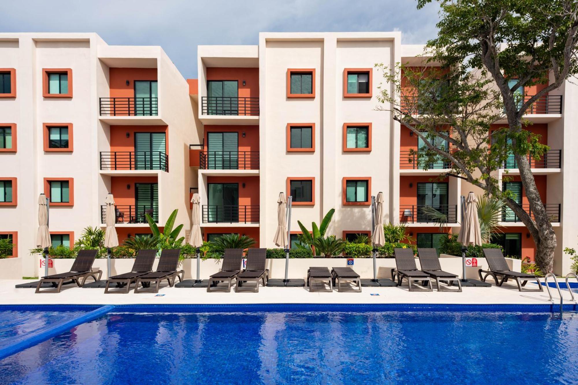 Apartment 2br Moderno En Residencial Ombu Cancun