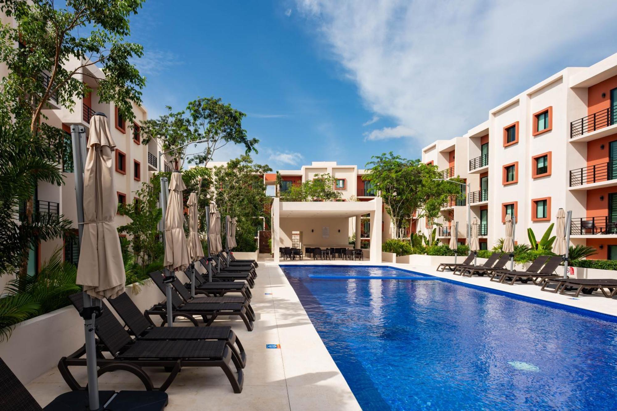 2br Moderno En Residencial Ombu * Cancun