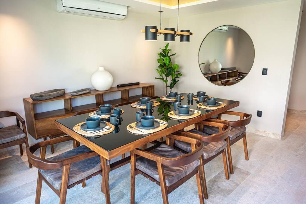 *private Rooftop Pool* 5 Min Walk To Beach 5bdr Villa Cancún