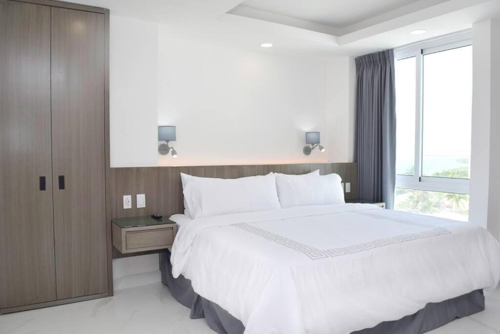 Apartamento New At The Beach, Pool, Gym, 2d Cancún