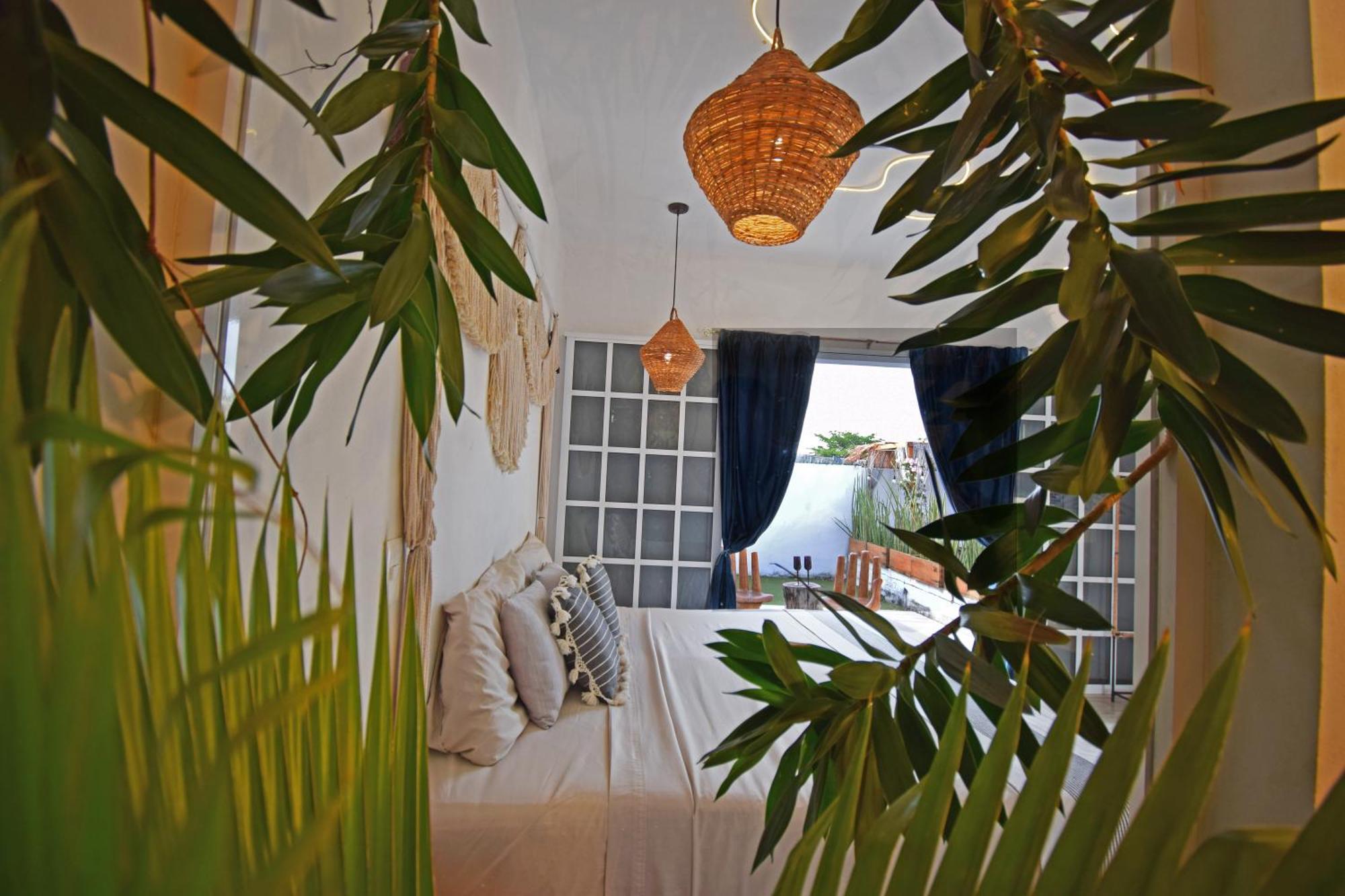 Habitación en casa particular Tropical Bedroom -casa Nomis Cancún