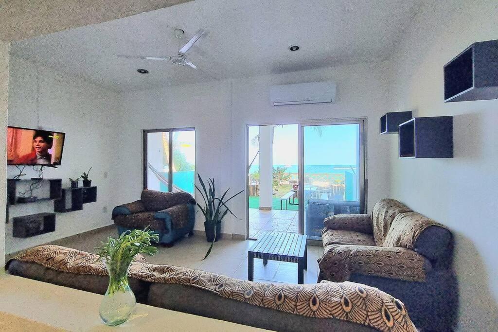 On The Seaside Sunrise Haven 7 Bedroom Villa Cancún