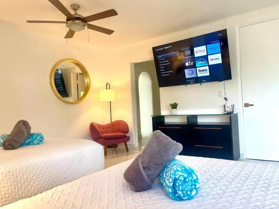 Deco5b Spacious Downtown Apartamento Cancún