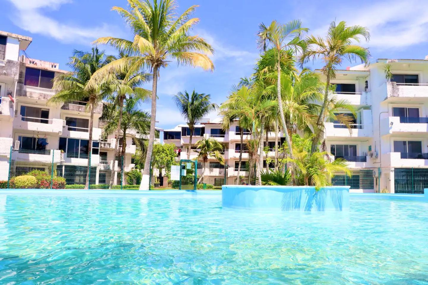 Lindo Estudio A Un Lado Del Campo De Golf, #b - Gre301b - * Cancún