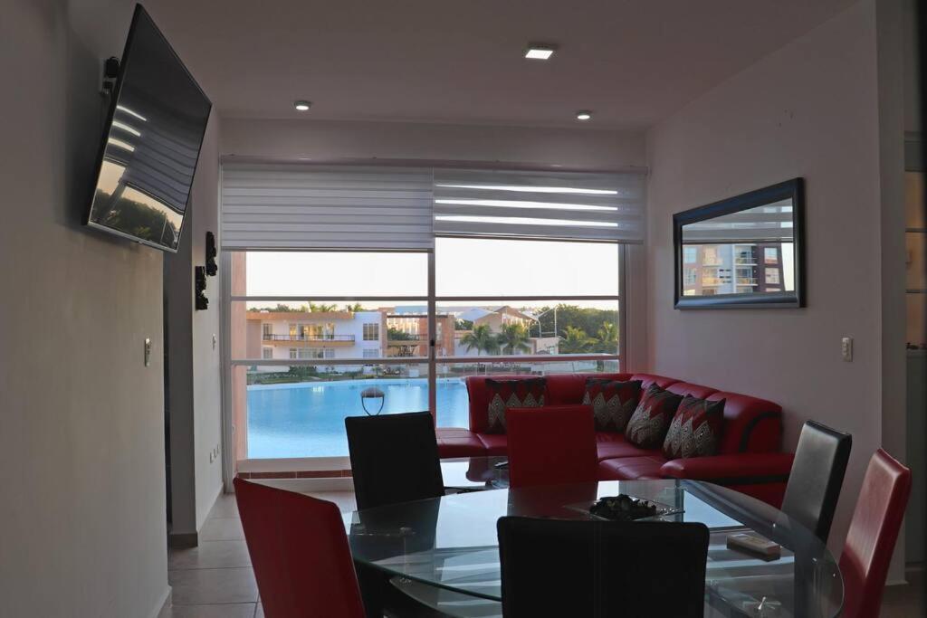 View And Access To The Lagoon~kg Sz Bed, A/c, Wifi * Cancún