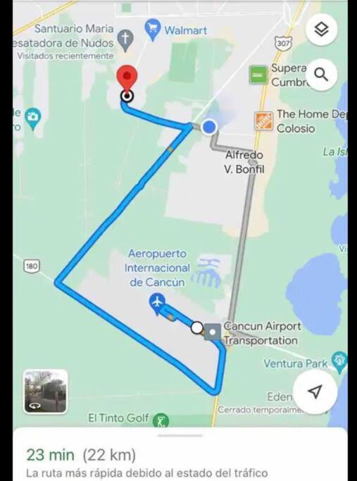 Departamento Cerca Del Aeropuerto Apartamento Cancún