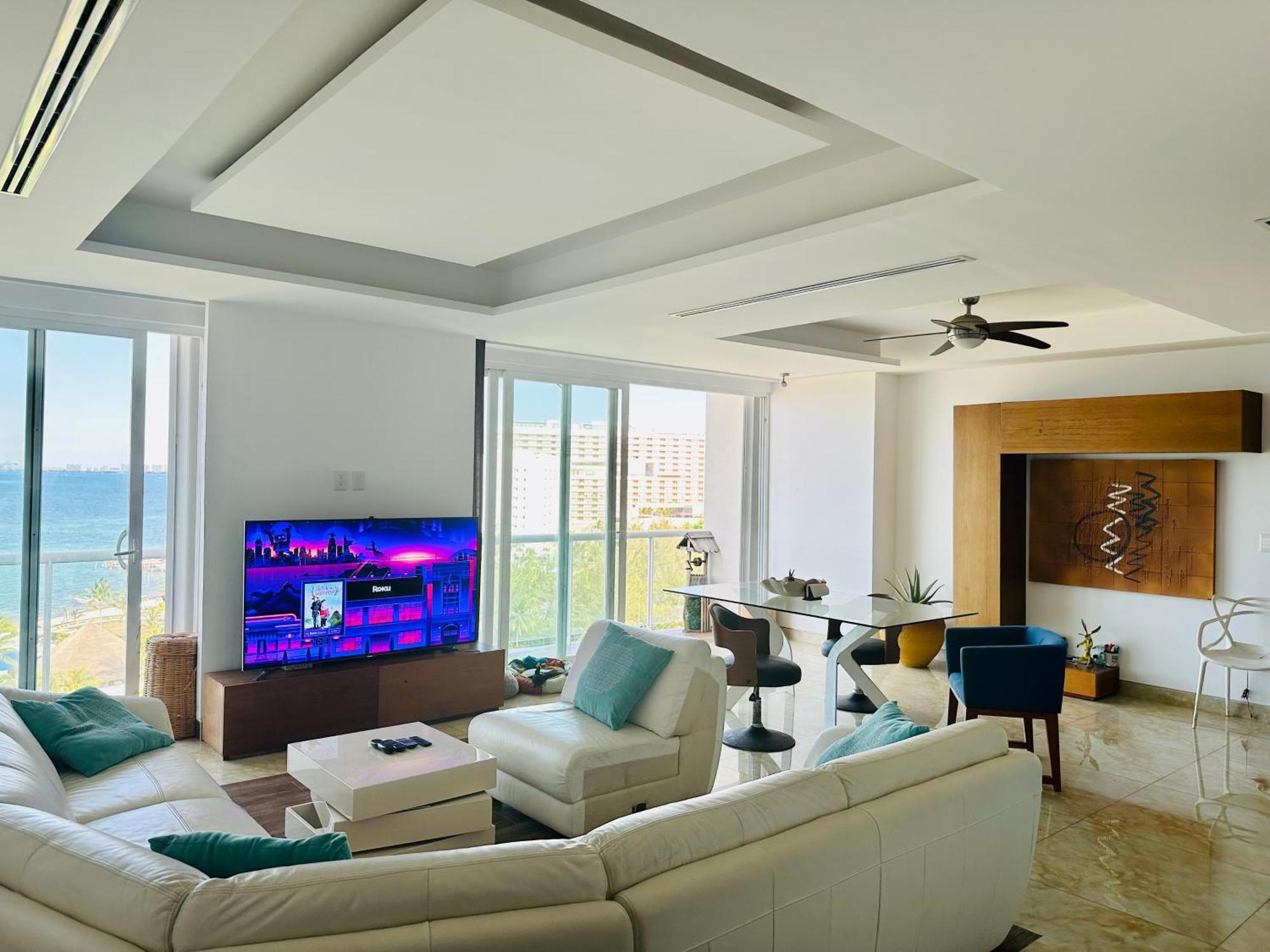 Luxury Ocean View & Front In The Location Of Cancún