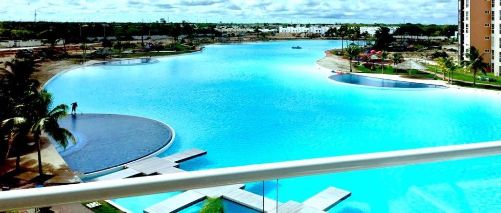 Departamento En Con 7 Albercas Tipo Playa Y Laguna Apartamento *