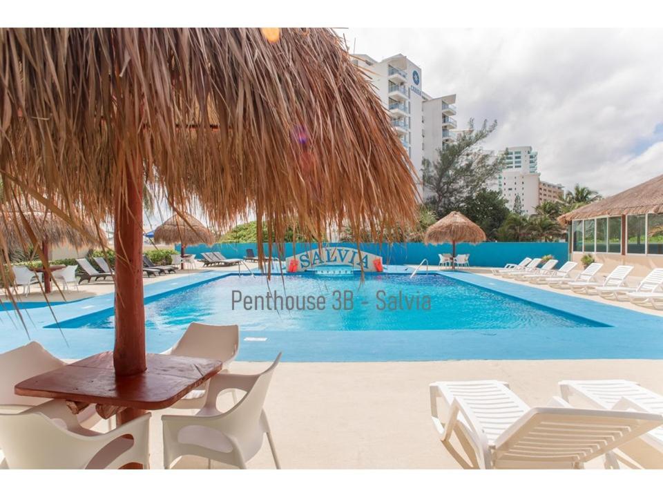Aparthotel 2 Story Oceanfront Penthouses On Beach! *