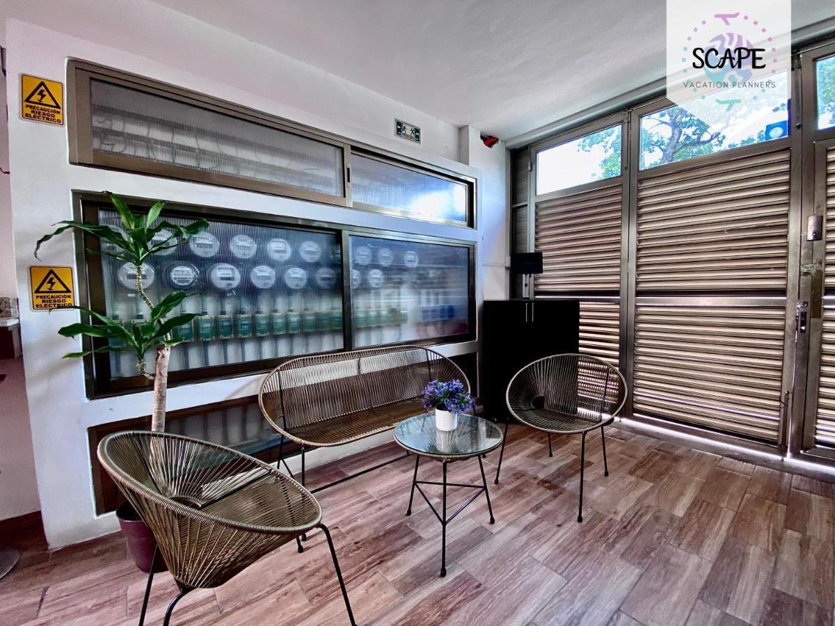Calidos Y Amplios Estudios Con Alberca En El Centro De Apartamento Cancún