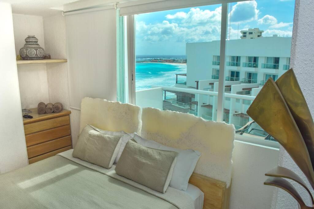 Estudio A Pie De Playa, Increibles Vistas, Amanecer, Atardecer, Balcon, Gym, Jacuzi, 1807 Apartamento