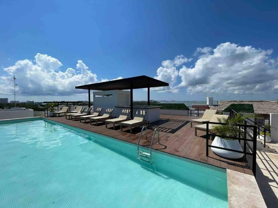 The Loft A Meters From The Beach/pool/wi-fi Cancún