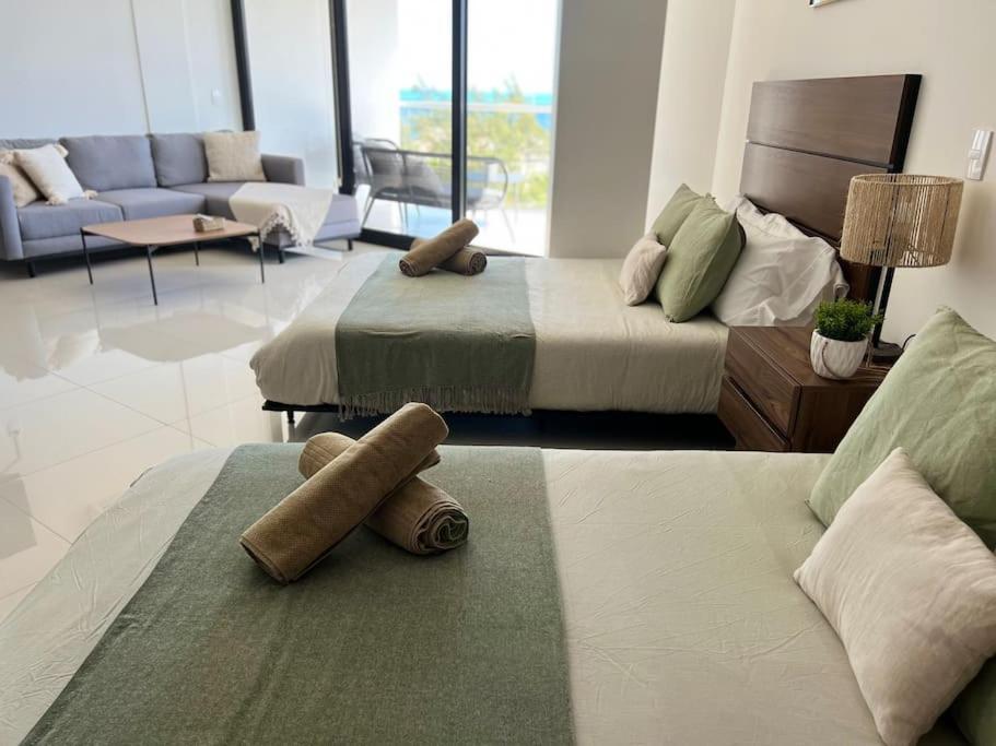 Apartamento The Loft A Meters From The Beach/pool/wi-fi Cancún