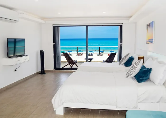 Beachfront Apartment Marlin Villa 107