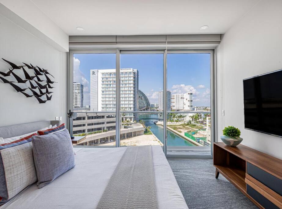 Apartamento Oceanview 3 Bedroom Condo, Rooftop Pool&jacuzzi, Beach! Cancún