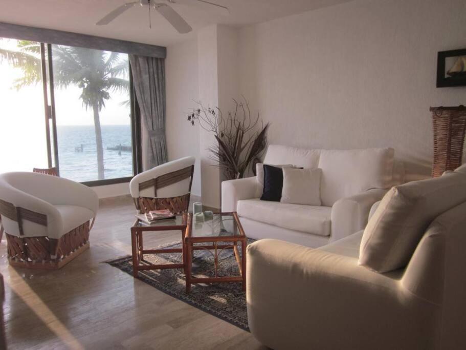 A La Orilla Del Mar Puerto Juarez Apartamento *