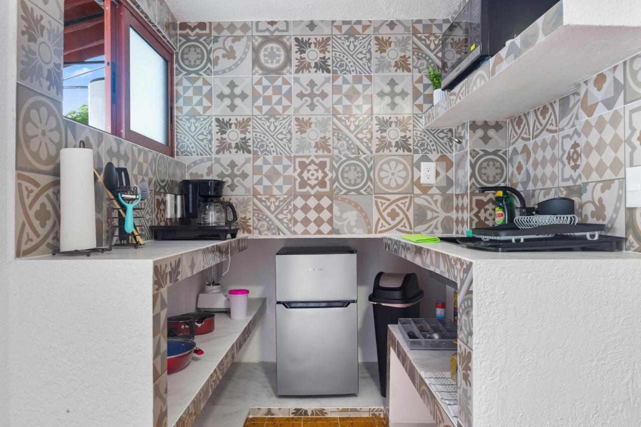 Habitación en casa particular Casa Nance Xaman Ha Familiar Cocineta Ac 2 Camas Bano