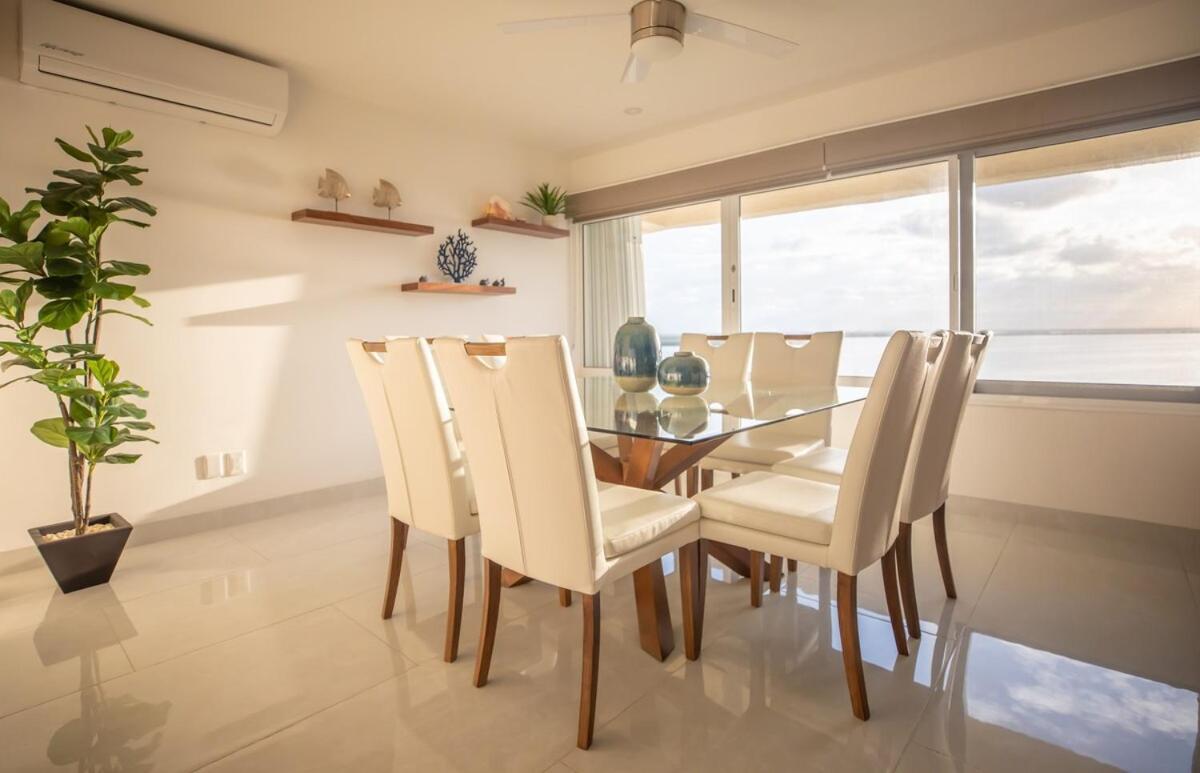 Ocean & Lagoon View Penthouse Apartamento Cancún
