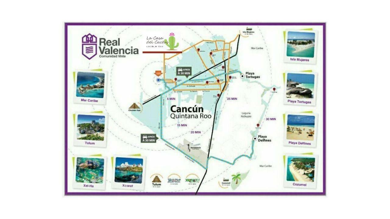 Сasa de vacaciones La Casa Del Cactus Cancún
